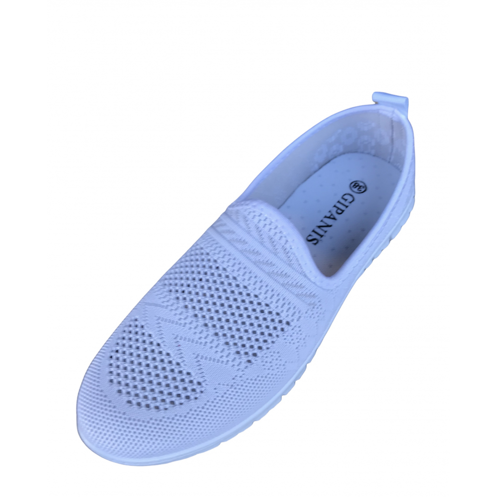 Женские Мокасины Gipanis 581 Белые
