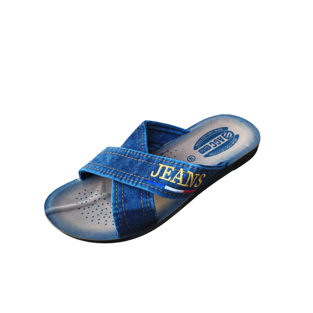 Чоловічі Шльопанці Джинс (Jeans)